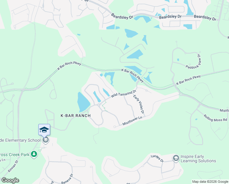 map of restaurants, bars, coffee shops, grocery stores, and more near 19312 Water Maple Drive in Tampa