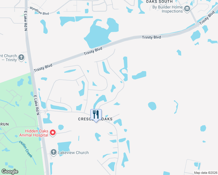 map of restaurants, bars, coffee shops, grocery stores, and more near 1191 Lindenwood Drive in Tarpon Springs