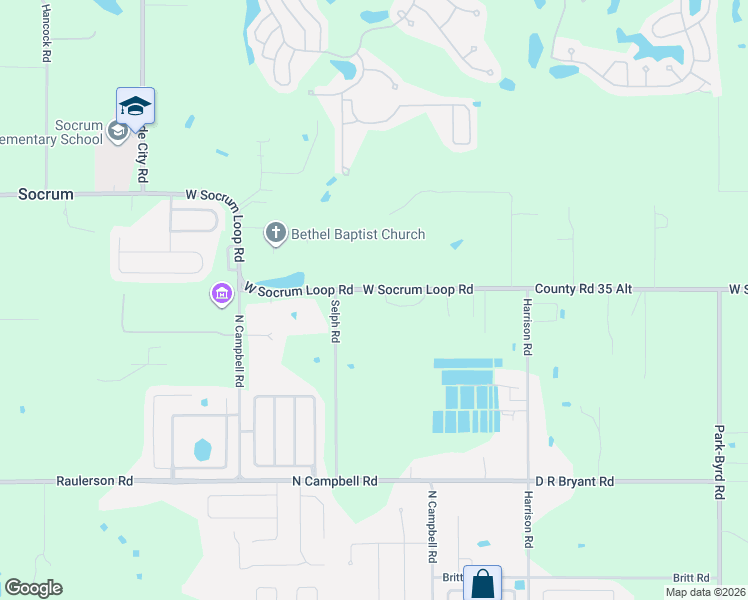 map of restaurants, bars, coffee shops, grocery stores, and more near 2928 West Socrum Loop Road in Lakeland