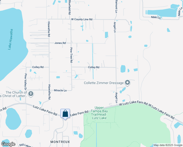 map of restaurants, bars, coffee shops, grocery stores, and more near 7206 Colley Road in Odessa