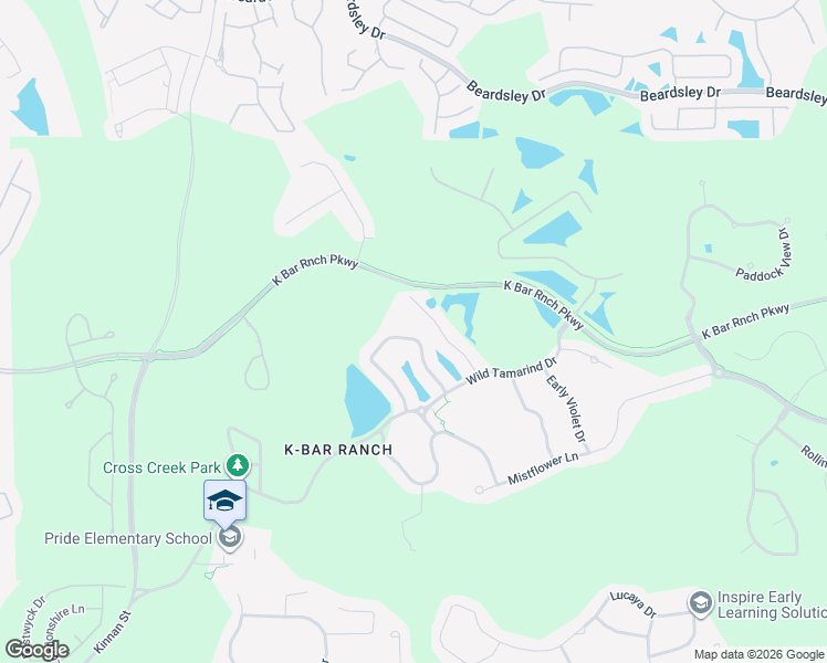 map of restaurants, bars, coffee shops, grocery stores, and more near 19340 Water Maple Drive in Tampa