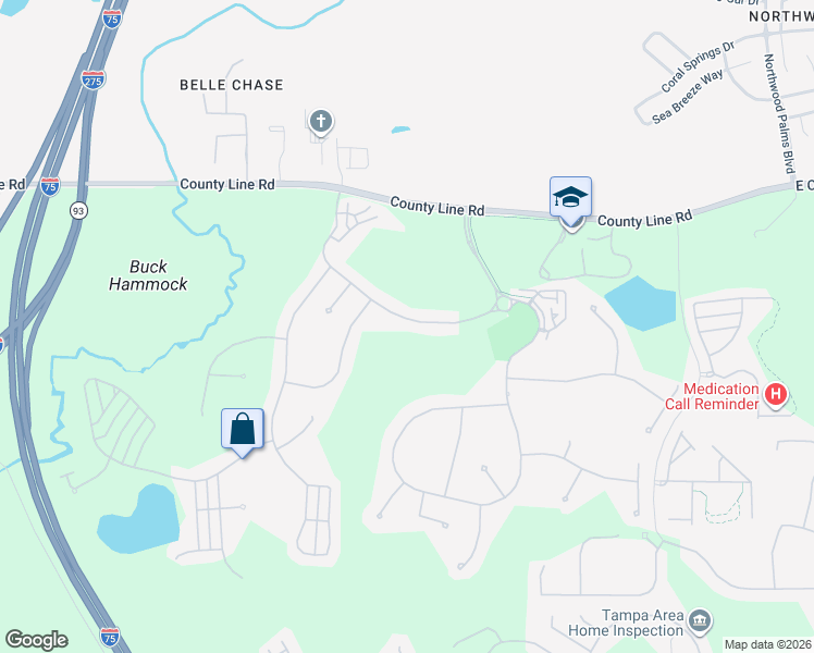 map of restaurants, bars, coffee shops, grocery stores, and more near 8238 Dunham Station Drive in Tampa