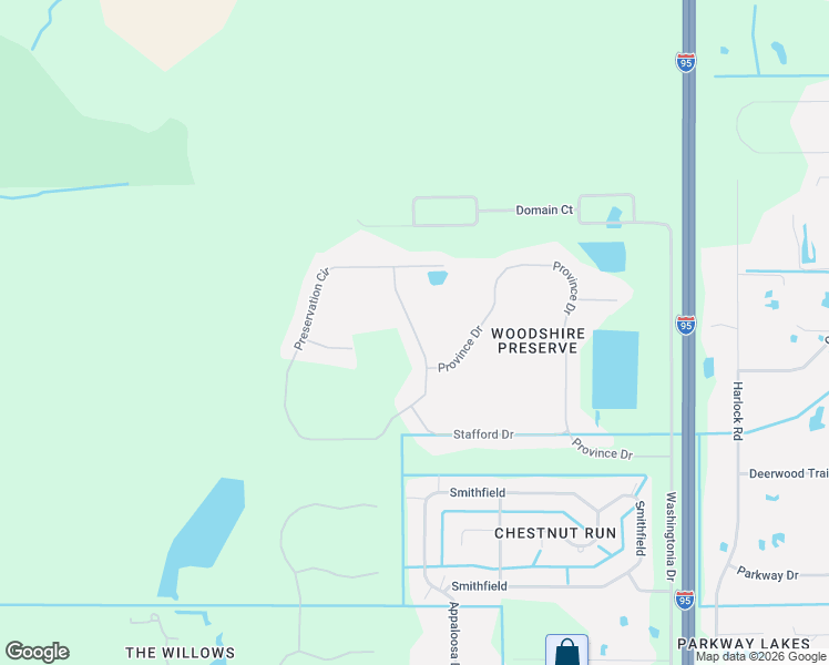 map of restaurants, bars, coffee shops, grocery stores, and more near Preservation Circle in Melbourne