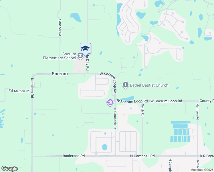 map of restaurants, bars, coffee shops, grocery stores, and more near 3134 Winchester Estates Loop in Lakeland