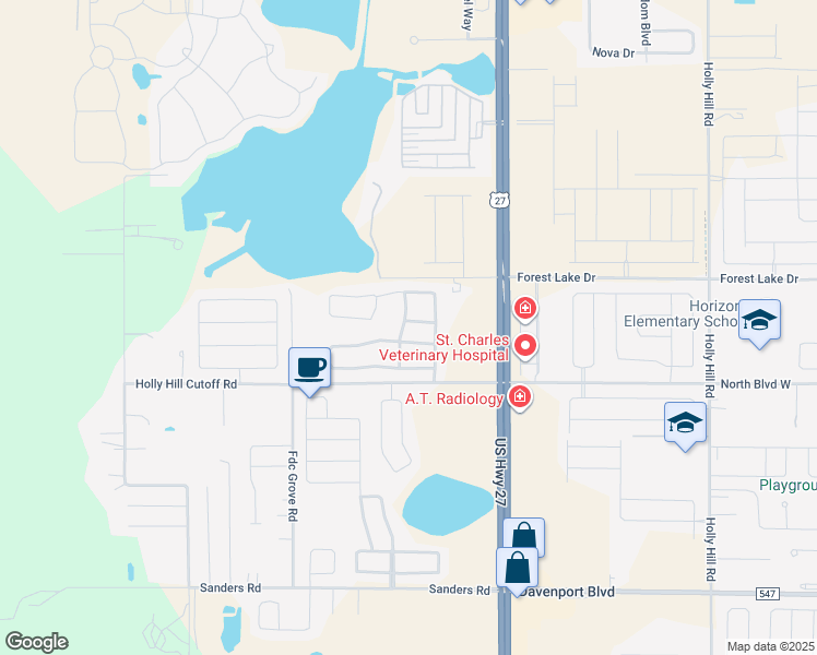 map of restaurants, bars, coffee shops, grocery stores, and more near 155 Somerset Way in Davenport