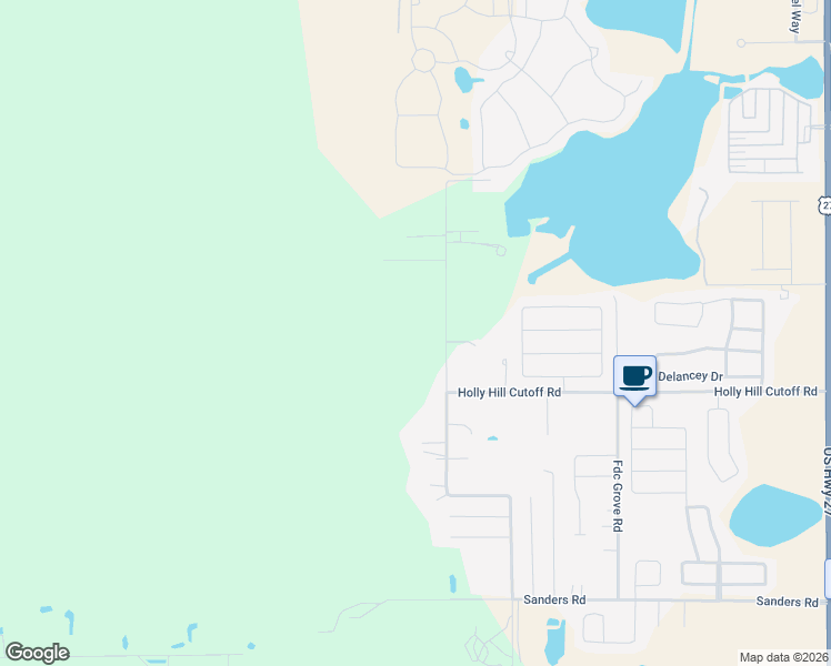 map of restaurants, bars, coffee shops, grocery stores, and more near 601 Diamond Acres Road in Davenport
