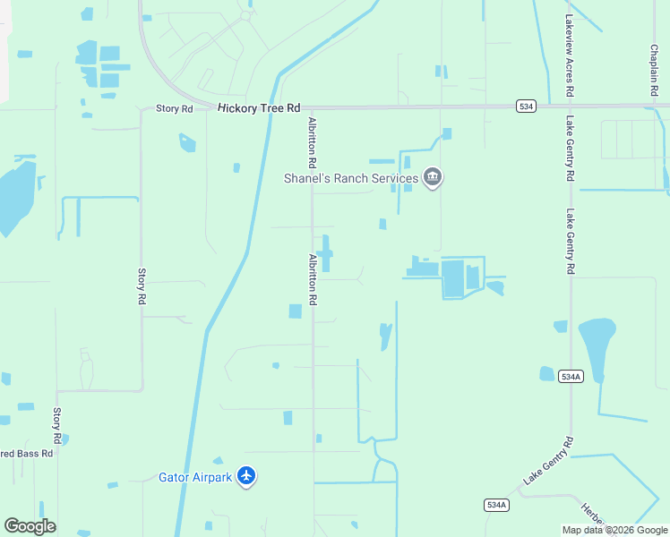 map of restaurants, bars, coffee shops, grocery stores, and more near 4231 Albritton Road in St. Cloud