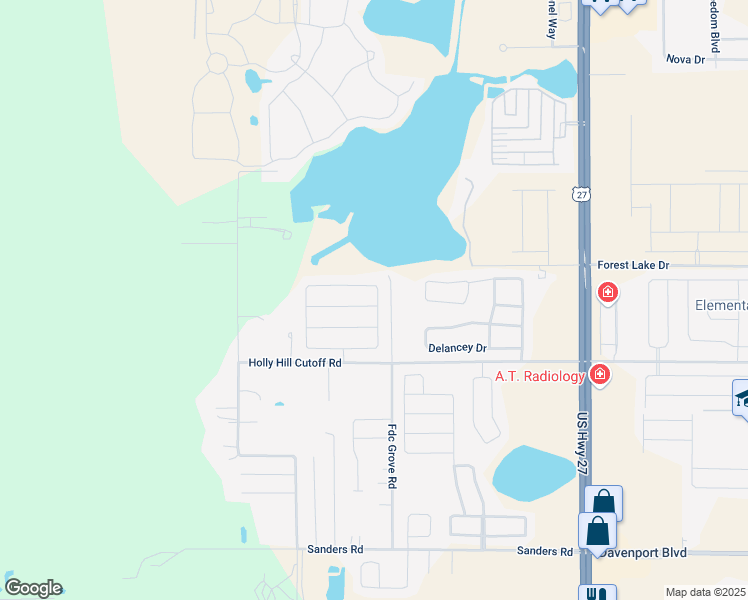 map of restaurants, bars, coffee shops, grocery stores, and more near 1452 Rosedale Road in Davenport