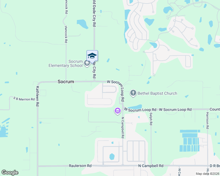 map of restaurants, bars, coffee shops, grocery stores, and more near 3134 Winchester Estates Loop in Lakeland