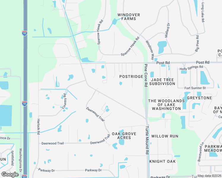 map of restaurants, bars, coffee shops, grocery stores, and more near 3825 Turtle Mound Road in Melbourne