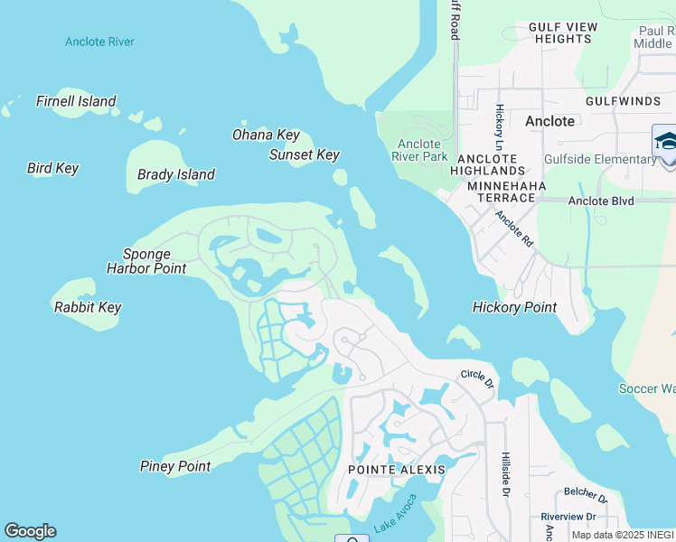map of restaurants, bars, coffee shops, grocery stores, and more near in Tarpon Springs