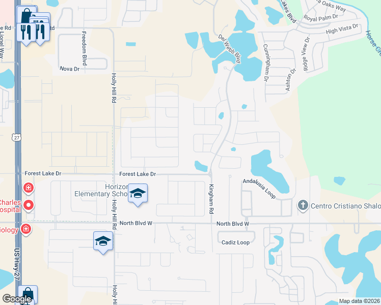 map of restaurants, bars, coffee shops, grocery stores, and more near 798 Asturias Road in Davenport