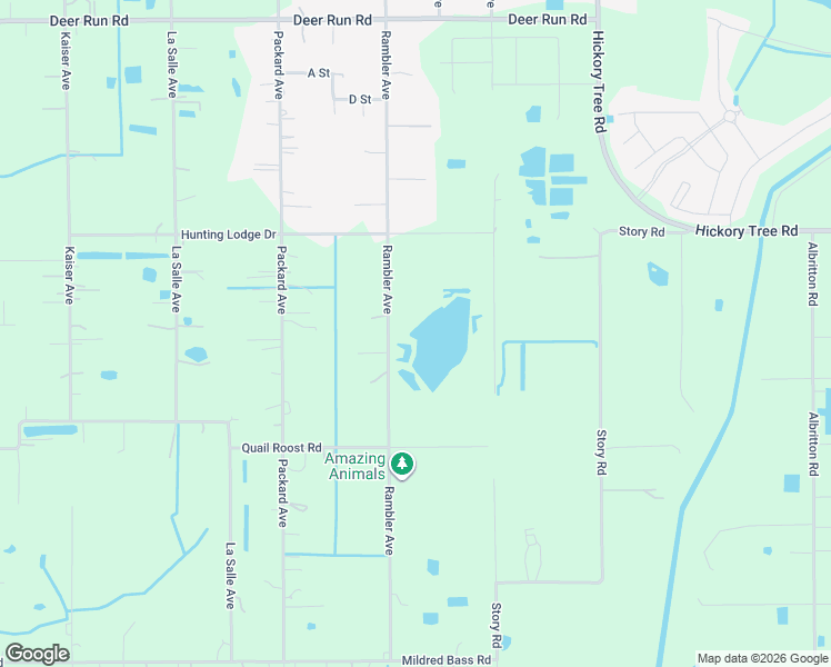 map of restaurants, bars, coffee shops, grocery stores, and more near 4085 Rambler Avenue in Saint Cloud