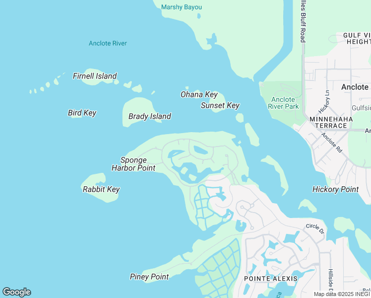 map of restaurants, bars, coffee shops, grocery stores, and more near 2122 Harbour Watch Drive in Tarpon Springs