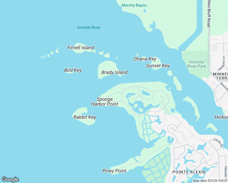 map of restaurants, bars, coffee shops, grocery stores, and more near 2005 Harbour Watch Circle in Tarpon Springs
