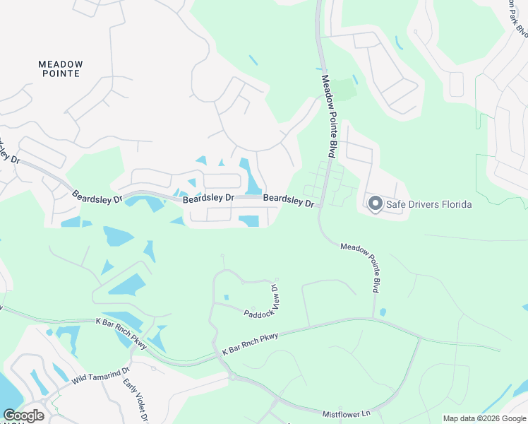 map of restaurants, bars, coffee shops, grocery stores, and more near 31344 Anniston Drive in Wesley Chapel