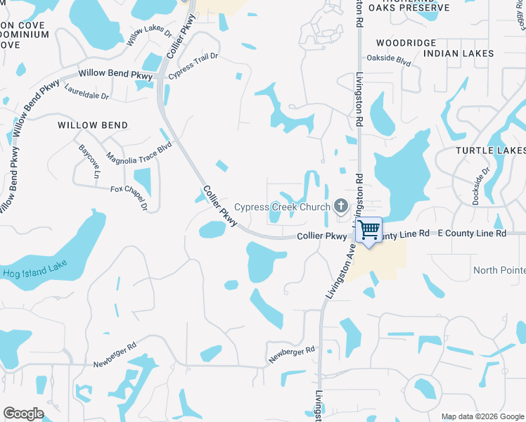 map of restaurants, bars, coffee shops, grocery stores, and more near 23122 Scaglione Drive in Lutz