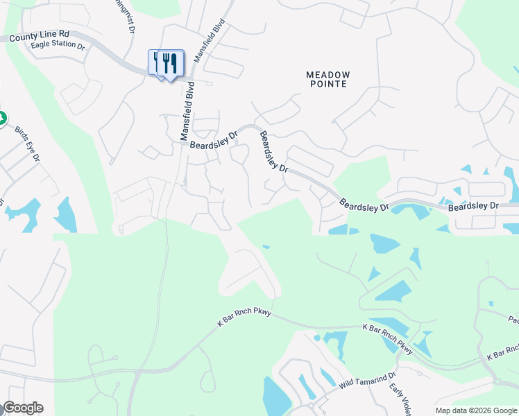 map of restaurants, bars, coffee shops, grocery stores, and more near 1040 Sleepy Oak Drive in Wesley Chapel