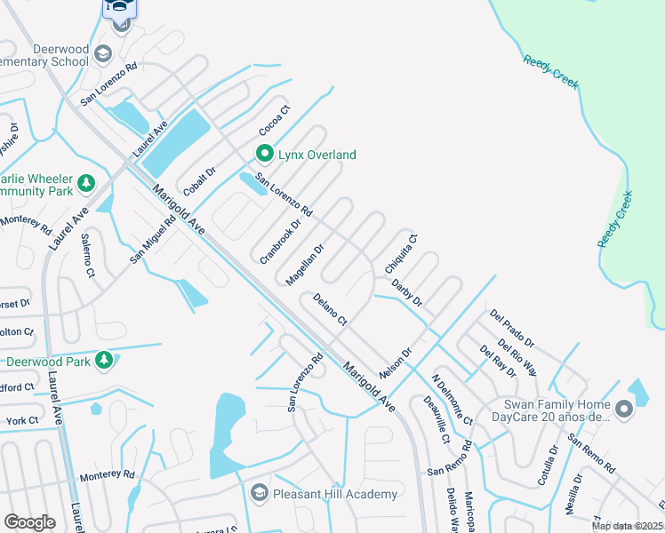 map of restaurants, bars, coffee shops, grocery stores, and more near 236 Balboa Drive in Kissimmee