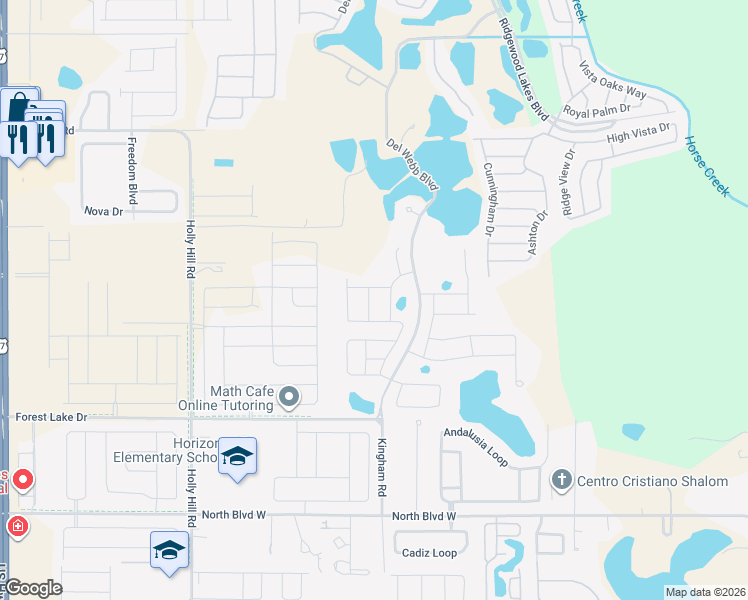 map of restaurants, bars, coffee shops, grocery stores, and more near 516 Pamplona Place in Davenport