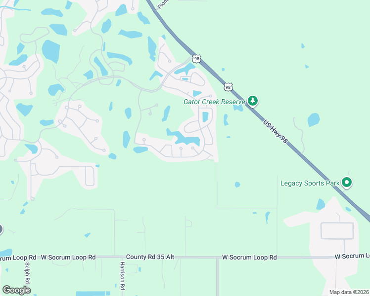 map of restaurants, bars, coffee shops, grocery stores, and more near 9513 Robellini Court in Lakeland