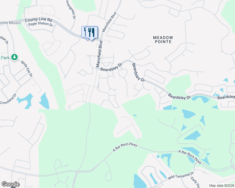 map of restaurants, bars, coffee shops, grocery stores, and more near 1121 Kennewick Court in Zephyrhills