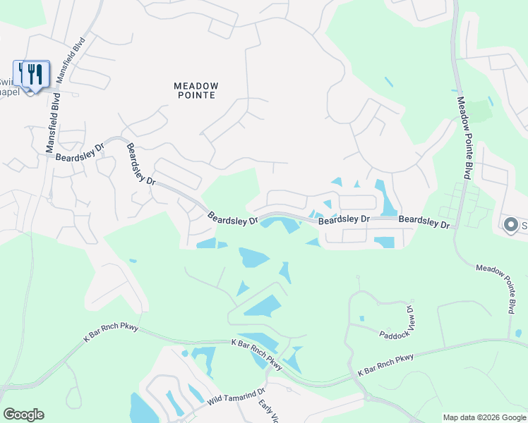 map of restaurants, bars, coffee shops, grocery stores, and more near 30838 Prout Court in Wesley Chapel