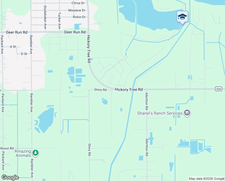 map of restaurants, bars, coffee shops, grocery stores, and more near 3911 Story Road in St. Cloud