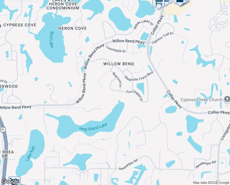 map of restaurants, bars, coffee shops, grocery stores, and more near 1301 Fox Chapel Drive in Lutz