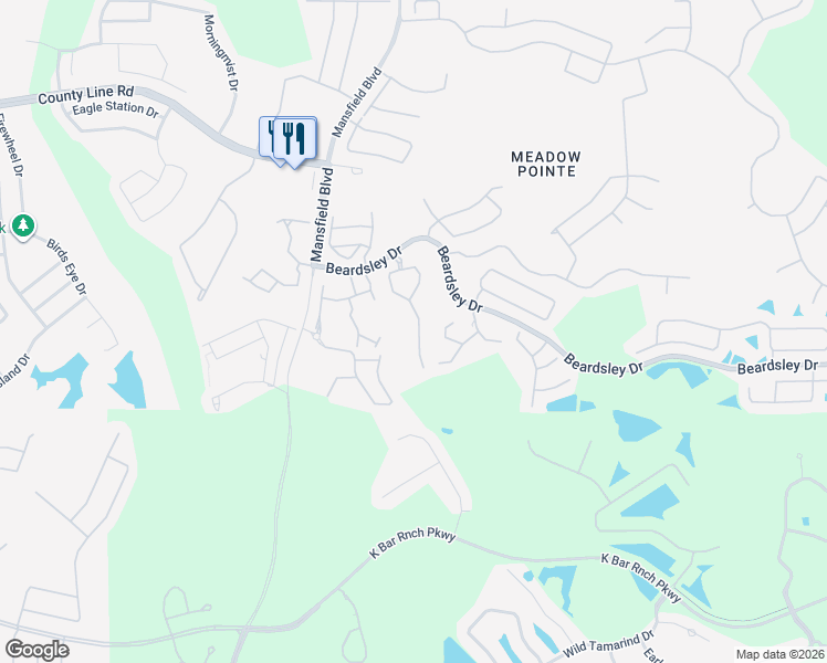 map of restaurants, bars, coffee shops, grocery stores, and more near 1233 Kennewick Court in Wesley Chapel