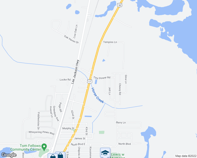 map of restaurants, bars, coffee shops, grocery stores, and more near 1122 U.S. 17 in Davenport