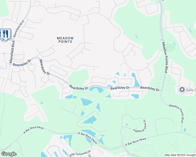 map of restaurants, bars, coffee shops, grocery stores, and more near 30918 Whitlock Drive in Wesley Chapel