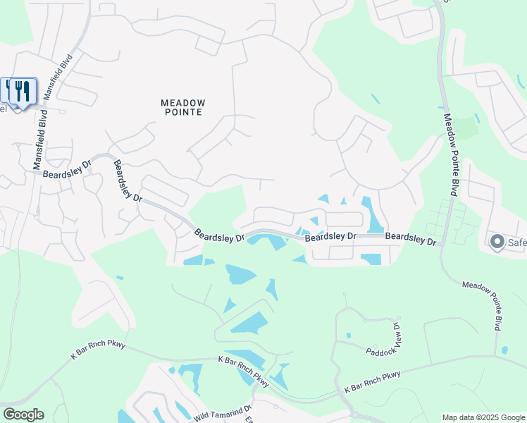 map of restaurants, bars, coffee shops, grocery stores, and more near 30918 Whitlock Drive in Wesley Chapel