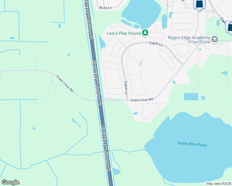 map of restaurants, bars, coffee shops, grocery stores, and more near 3934 Eternity Circle in St. Cloud