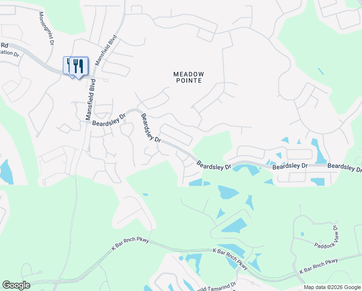 map of restaurants, bars, coffee shops, grocery stores, and more near 30741 Lanesborough Circle in Wesley Chapel