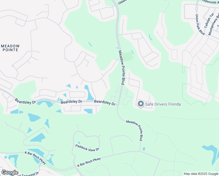 map of restaurants, bars, coffee shops, grocery stores, and more near 1214 Katahdin Court in Zephyrhills