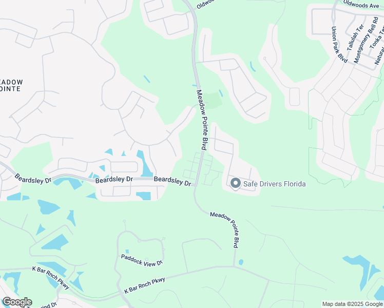 map of restaurants, bars, coffee shops, grocery stores, and more near 1214 Katahdin Court in Zephyrhills