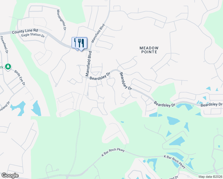 map of restaurants, bars, coffee shops, grocery stores, and more near 1245 Kennewick Court in Wesley Chapel