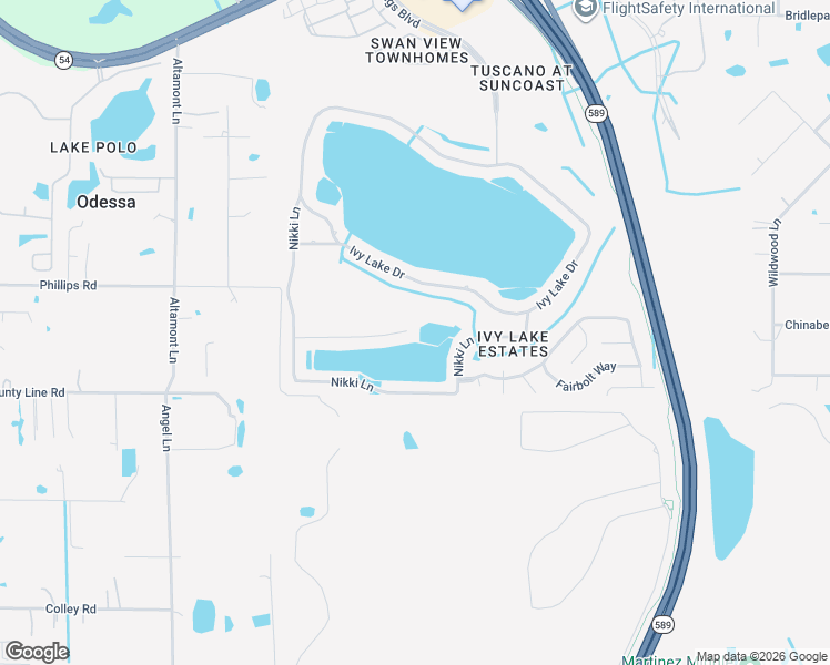 map of restaurants, bars, coffee shops, grocery stores, and more near 16236 Rambling Road in Odessa