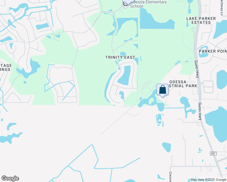 map of restaurants, bars, coffee shops, grocery stores, and more near 1111 Maza Palce in Trinity