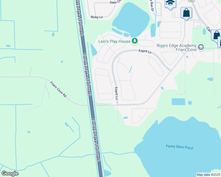 map of restaurants, bars, coffee shops, grocery stores, and more near 3906 Eternity Circle in Saint Cloud