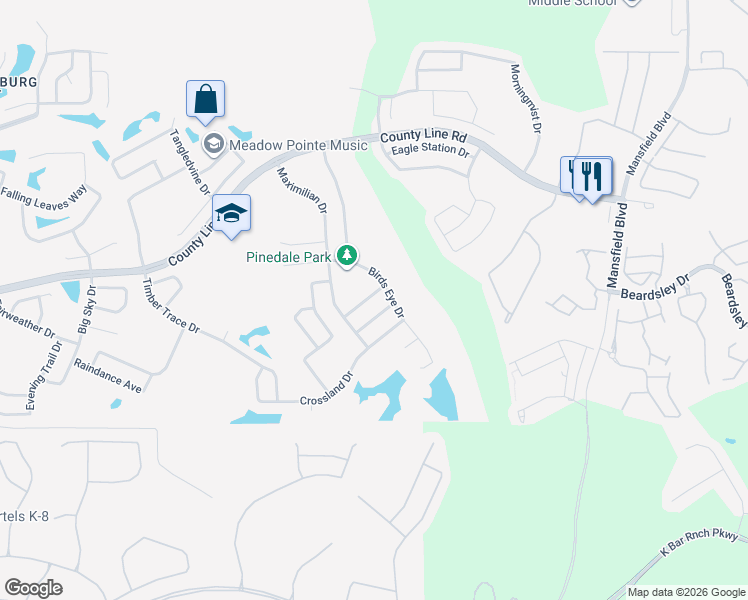 map of restaurants, bars, coffee shops, grocery stores, and more near 29446 Sea Dahlia Pass in Zephyrhills