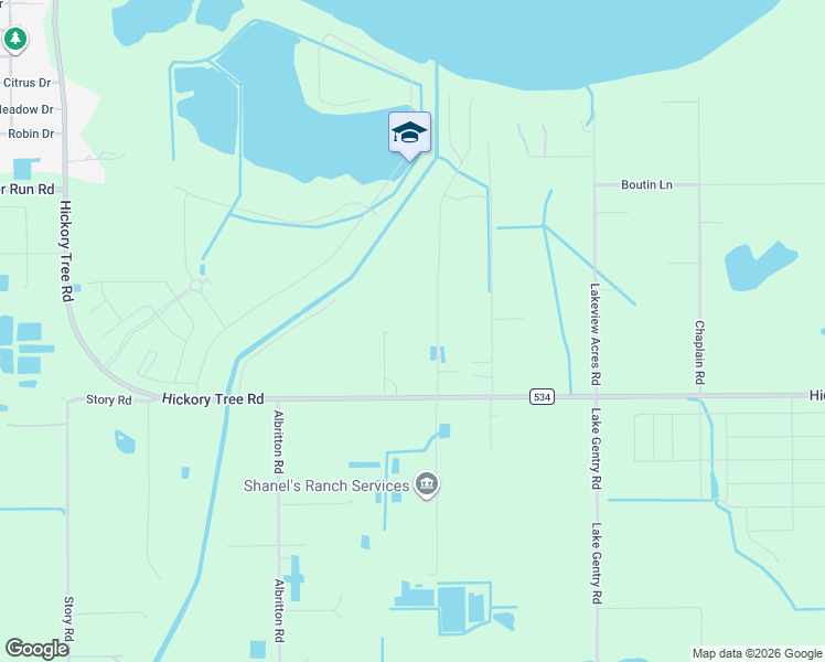 map of restaurants, bars, coffee shops, grocery stores, and more near 3921 Red Bridge Road in St. Cloud