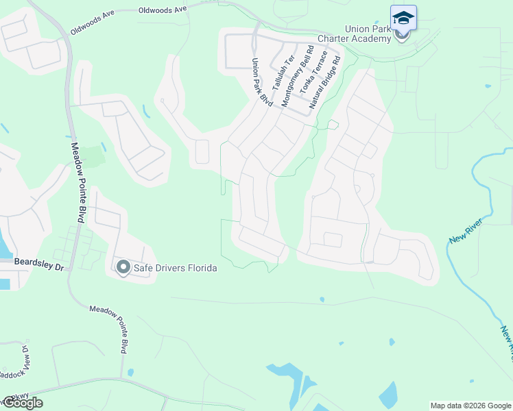 map of restaurants, bars, coffee shops, grocery stores, and more near 1332 Fort Cobb Terrace in Wesley Chapel