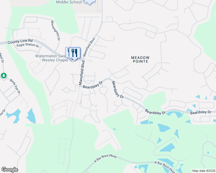 map of restaurants, bars, coffee shops, grocery stores, and more near 1318 Standridge Drive in Zephyrhills