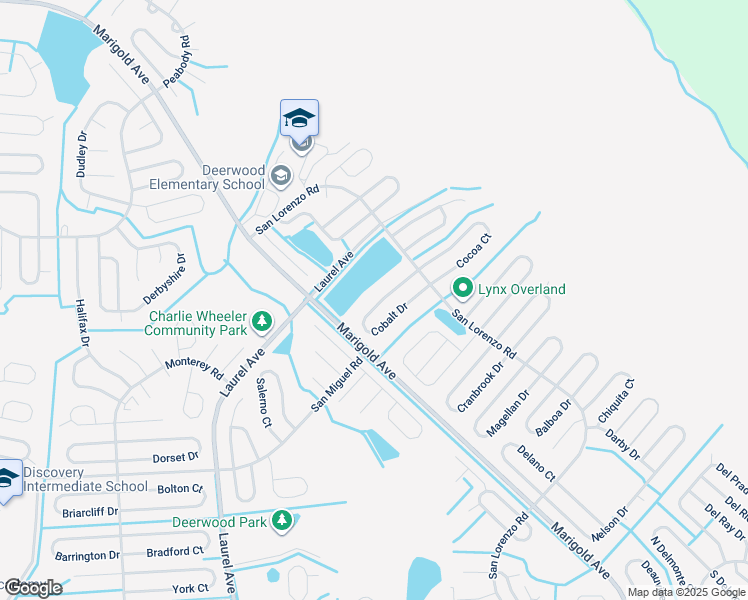 map of restaurants, bars, coffee shops, grocery stores, and more near 275 Cobalt Drive in Kissimmee