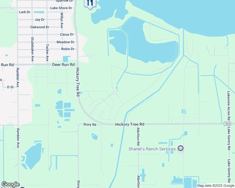 map of restaurants, bars, coffee shops, grocery stores, and more near 4275 Hickory Tree Road in St. Cloud