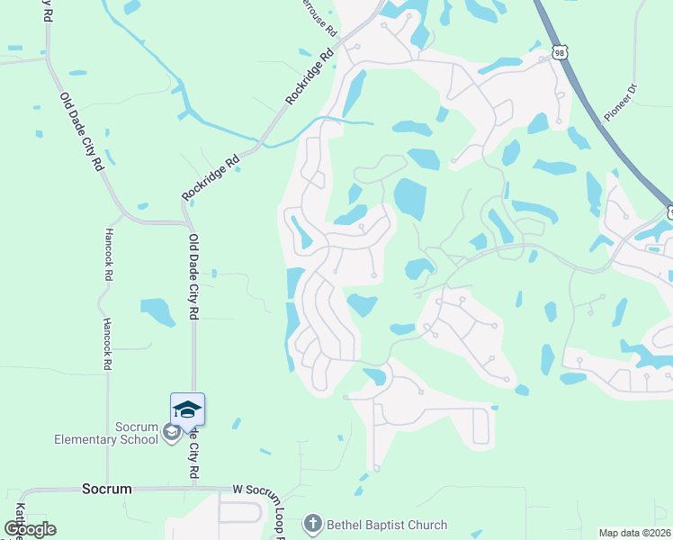 map of restaurants, bars, coffee shops, grocery stores, and more near 9501 Maidencane Court in Lakeland