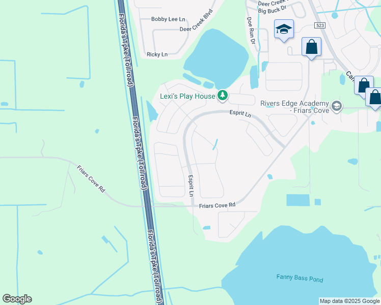 map of restaurants, bars, coffee shops, grocery stores, and more near 3809 Wind Dancer Circle in St. Cloud