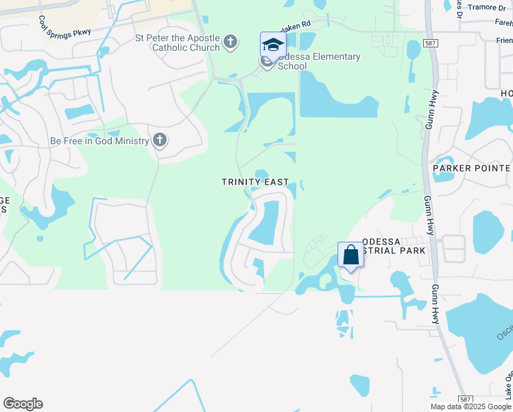map of restaurants, bars, coffee shops, grocery stores, and more near 1874 Ketzal Drive in New Port Richey
